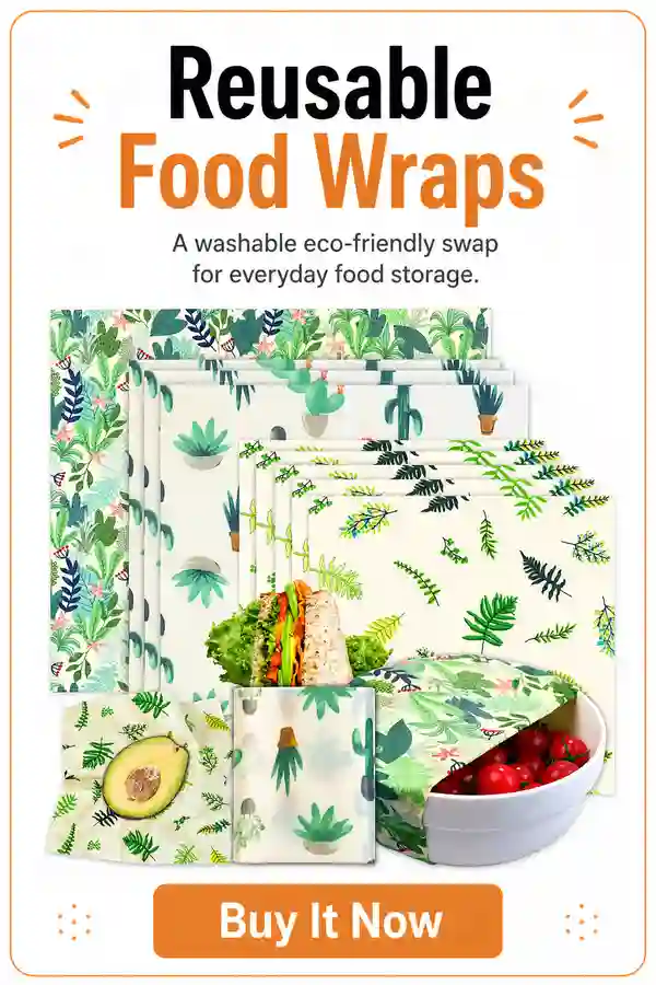 Reusable Beeswax Food Wraps