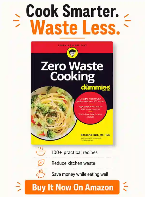 Zero Waste Cooking For Dummies Book