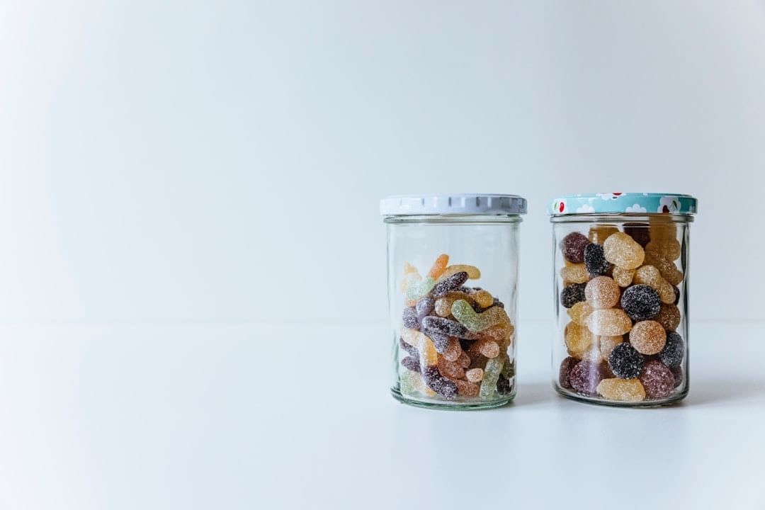 a couple glass containers with food in them on Earth Wise Budget