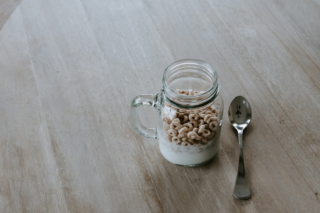 stainless steel spoon on Earth Wise Budget