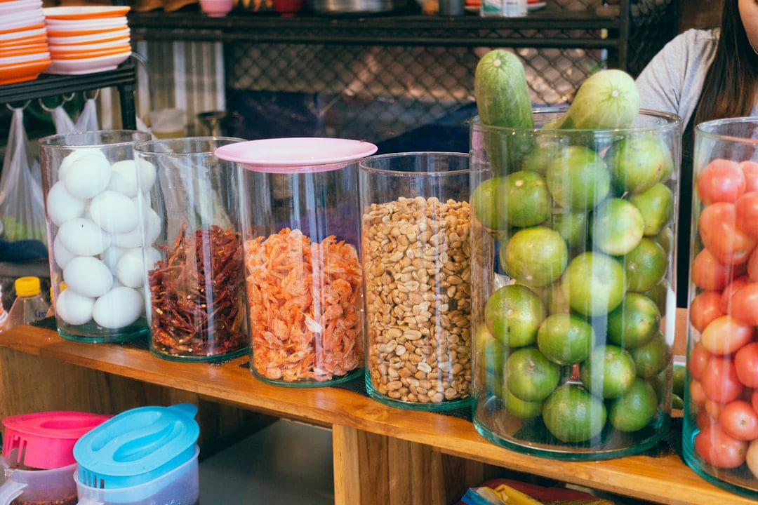 a table full of fruits on Earth Wise Budget
