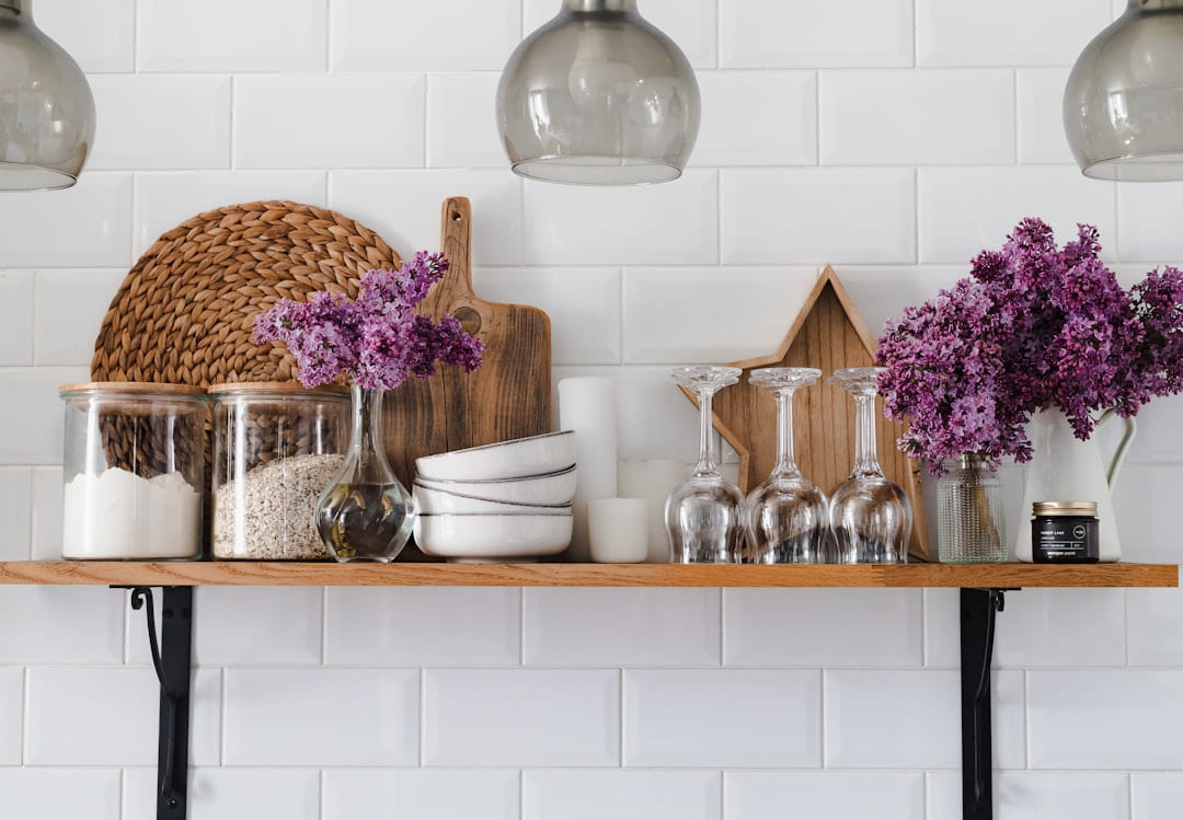 a shelf with various objects on it on Earth Wise Budget
